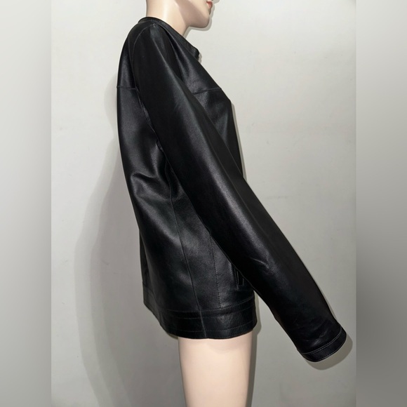 ASTON reversible Lambskin Leather Jacket 40 - Picture 8 of 11